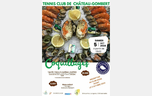 REPAS COQUILLAGES SAMEDI 5 OCTOBRE