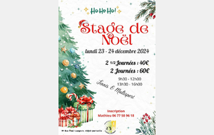 STAGE DE NOEL 